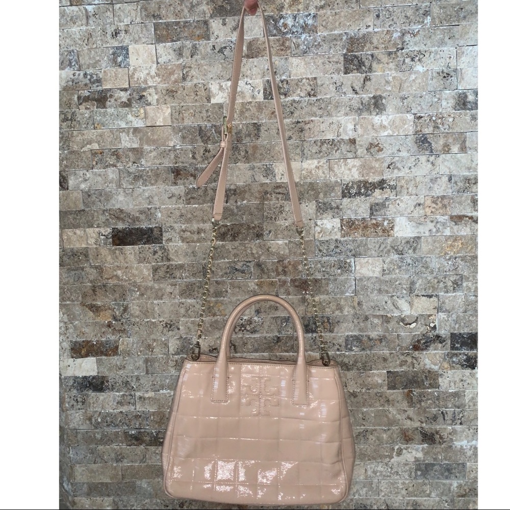 Tory Burch nude bag